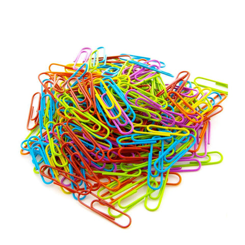 Colored Paper Clips