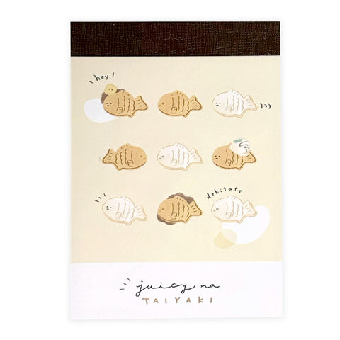 Kamio Taiyaki Mini Notepad