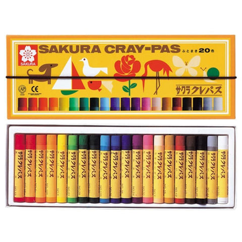 Sakura Cray-Pas Crayon Sets, Yellow
