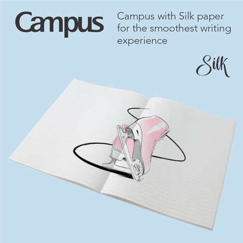 Campus College Ruled Notebooks, Pack of 3