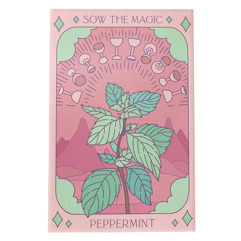 Peppermint Tarot Seed Packet