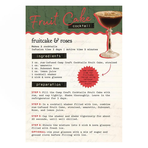 Fruit Cake Camp Craft Cocktail Kit