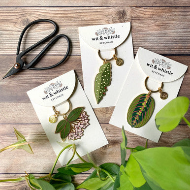 Begonia Maculata Keychain