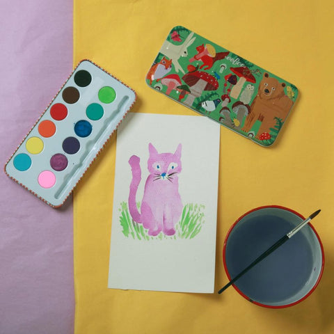 Woodland Watercolors
