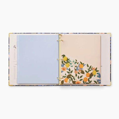 Citrus Grove Recipe Binder
