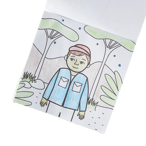 On Safari Carry Along! Coloring Book