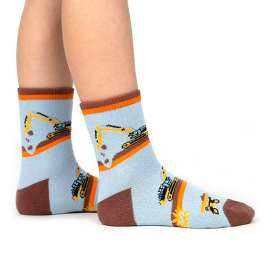 The Big Dig Kids Socks