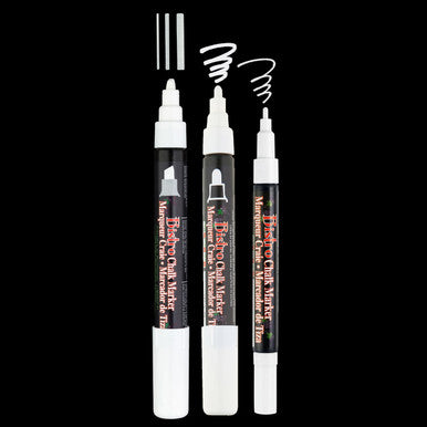 Bistro Chalk Marker Set, White