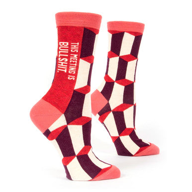 Bullshit Meeting Socks