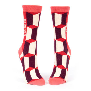 Bullshit Meeting Socks