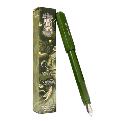The Carousel Fountain Pen, Brilliant Beanstalk