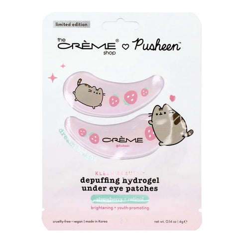 Pusheen Dream Bright Depuffing Hydrogel Under Eye Patches