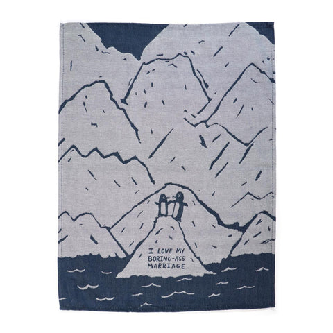 Boring-Ass Marriage Dish Towel