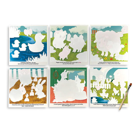 On the Farm Water Amaze Reveal Boards