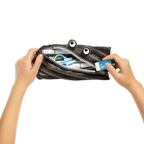 Mesh Monster Zipper Pouch