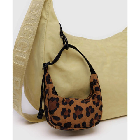 Crescent Bag Charm: Leopard