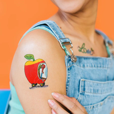 Lowly Apple Car Tattoos