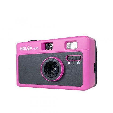 Holga 135AC Camera, Hot Pink