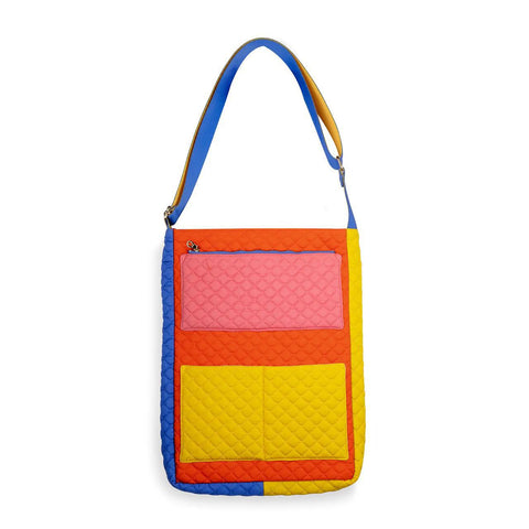 Go-Go Colorblock Laptop Tote
