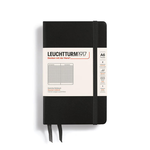 Hardcover Pocket Notebooks, Black