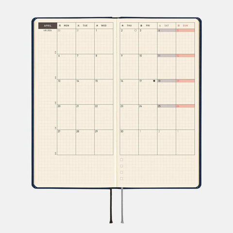 Cosmo Blue Hobonichi Techo Weeks 2026 Planner