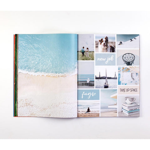 The Vision Board Book: 700+ Words + Images