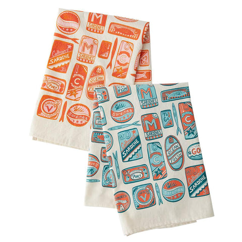 Sardines Tea Towels