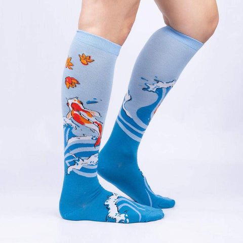 Beauty in Water Knee High Socks