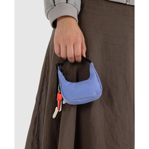 Crescent Bag Charm: Cornflower