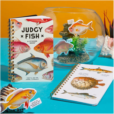 Judgy Fish Sticker Book