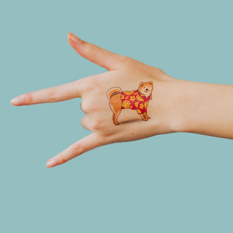 Luau Pup Tattoos