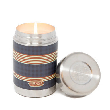 Under the Stars Vintage Canteen Candle