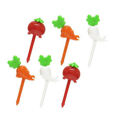 Malformed Veggies Food Picks