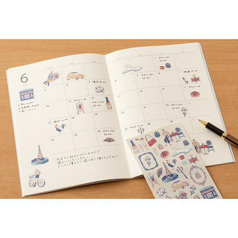 French Motifs Sticker Sheet