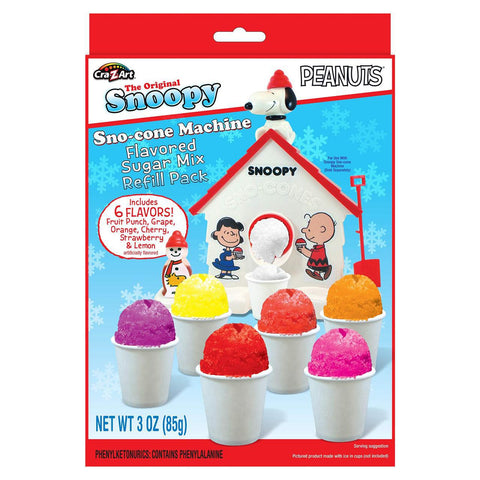 Snoopy Sno-Cone Maker Refill Kit