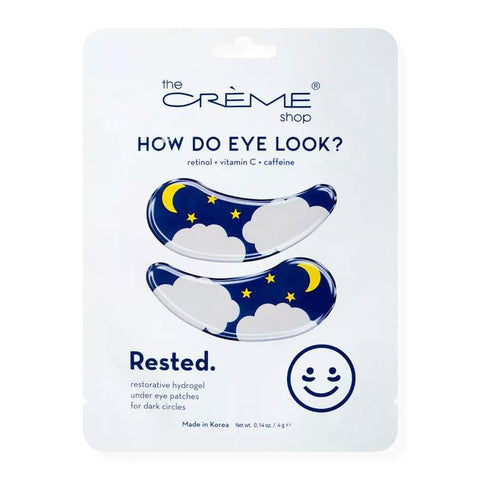 How Do Eye Look? Rested Under Eye Patches