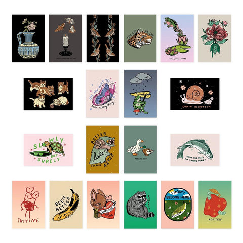 Stay Home Club Postcards