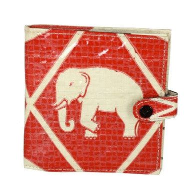Recycled Cement Bag Square Wallets