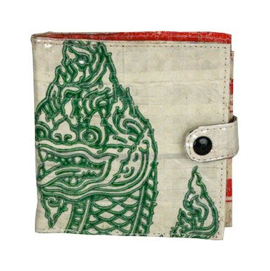 Recycled Cement Bag Square Wallets