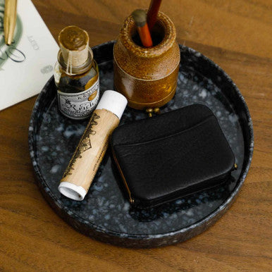 Marble Circle Desk Trays