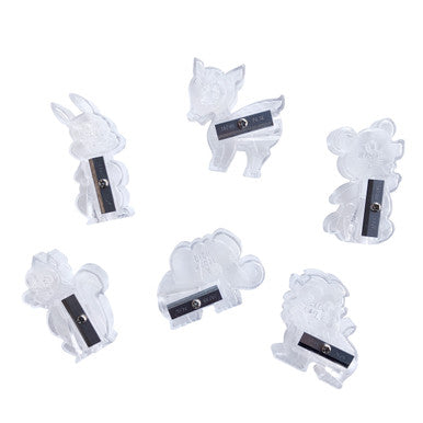 Clear Animal Pencil Sharpeners