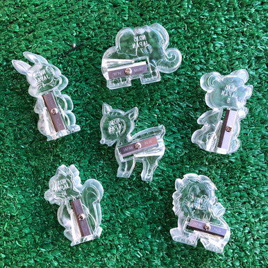 Clear Animal Pencil Sharpeners