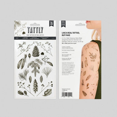 Conifers Tattoo Sheets