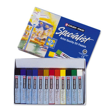 Cray-Pas Specialist Oil Pastels, Set of 12
