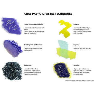 Cray-Pas Specialist Oil Pastels, Set of 12