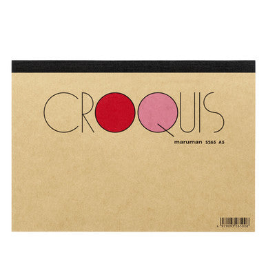 Croquis Sketch Pad, A5, Cream Paper
