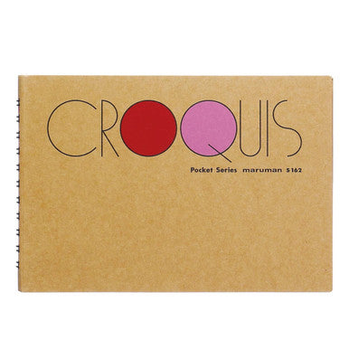Croquis Pocket Sketchbook, Cream Paper