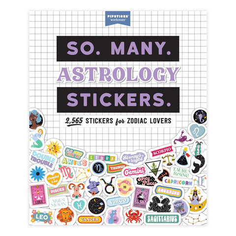So. Many. Astrology. Stickers.