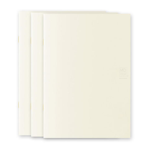 MD Light A5 Grid Notebooks, Pack of 3