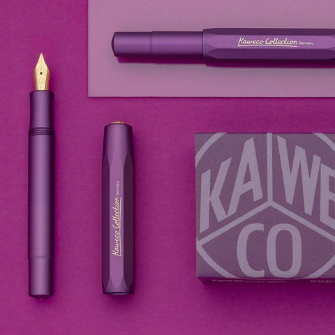Kaweco Collection AL Sport Fountain Pen, Vibrant Violet, F